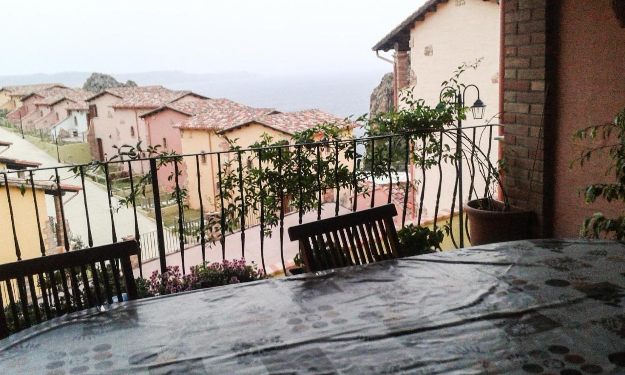 La Terrazza Fiorita Villa Nebida ภายนอก รูปภาพ