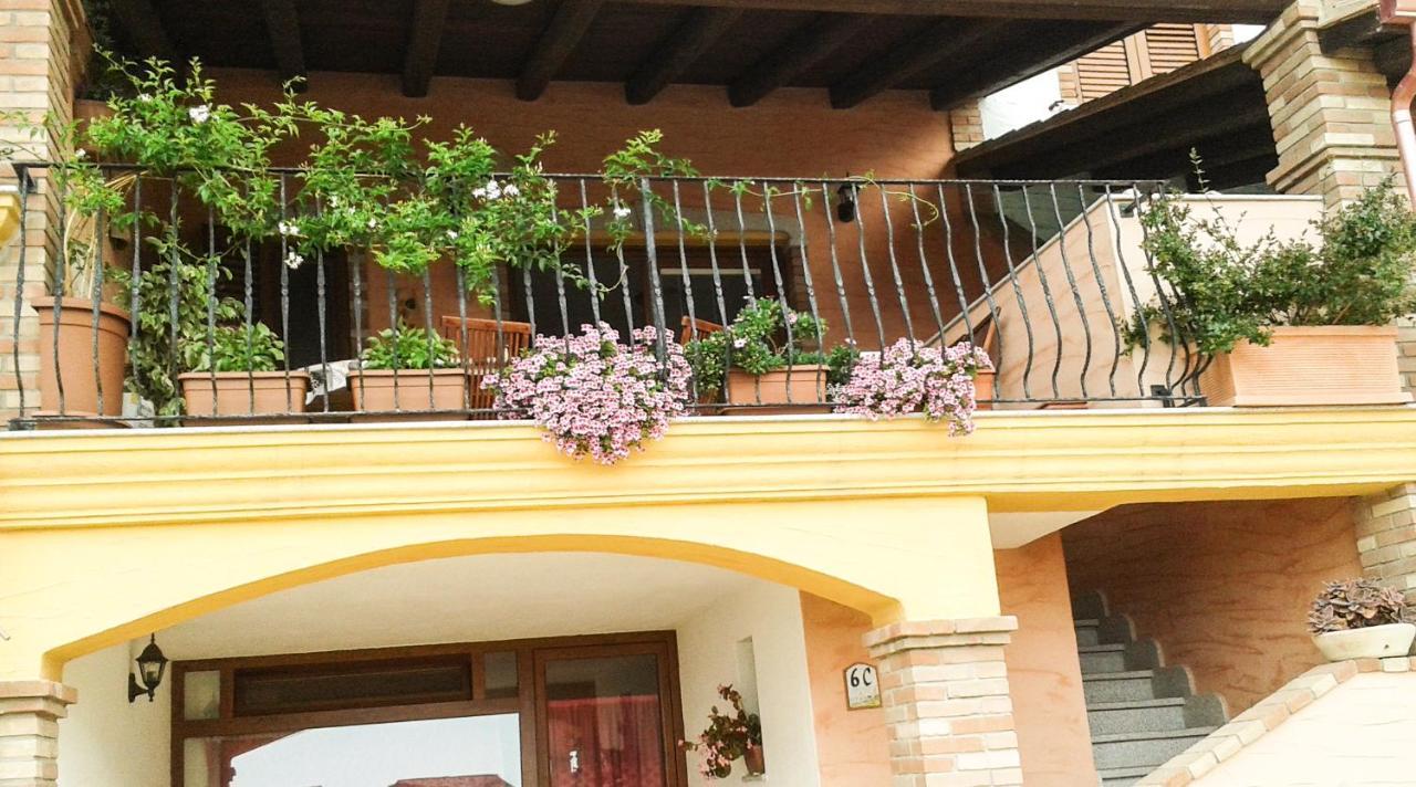 La Terrazza Fiorita Villa Nebida ภายนอก รูปภาพ